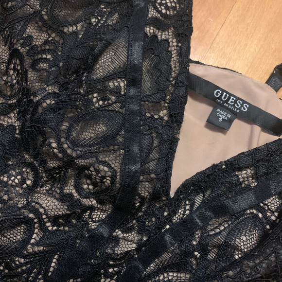 Guess - Little Black Dress in Lace - Picture 3 of 3